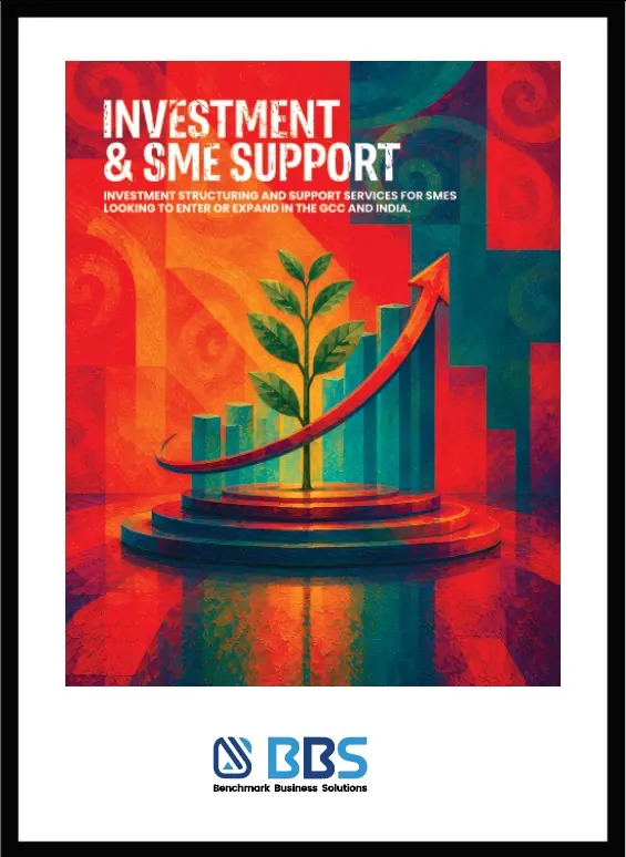 BBS poster about investment and SME support